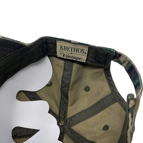 NWT Kids Distressed Camouflage‎ Baseball Hat Cap Low Profile Adjustable Cotton - Picture 5 of 6